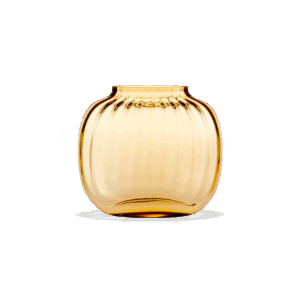 Holmegaard - Primula Vase - Amber 12.5cm
